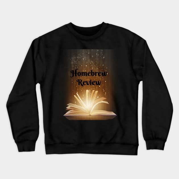 Homebrew Review Logo Crewneck Sweatshirt by adventuringguild